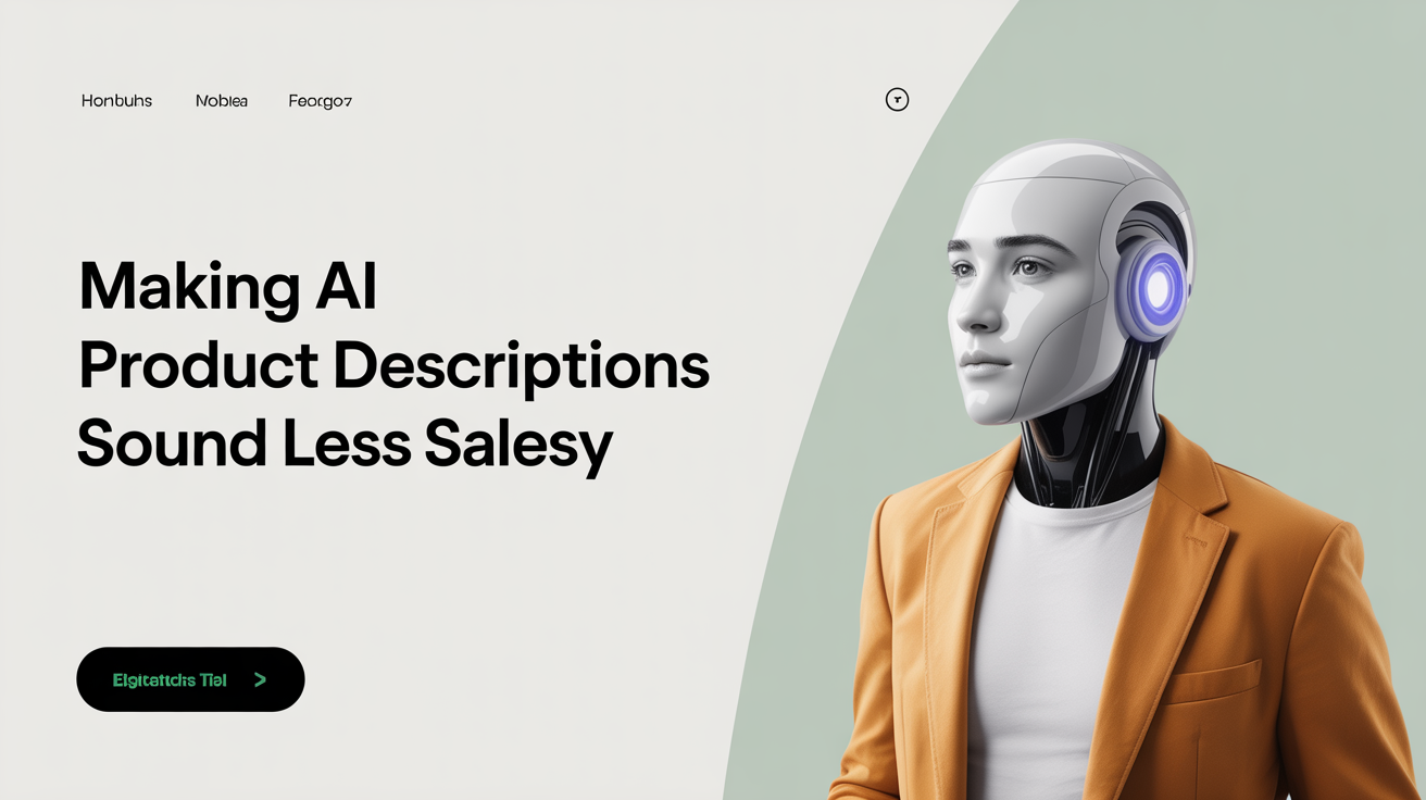 Making AI Product Descriptions Sound Less Salesy