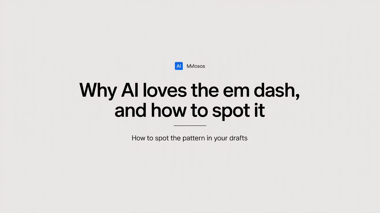How to spot the pattern in your drafts